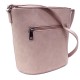 Světle růžová menší crossbody dámská kabelka Fernne