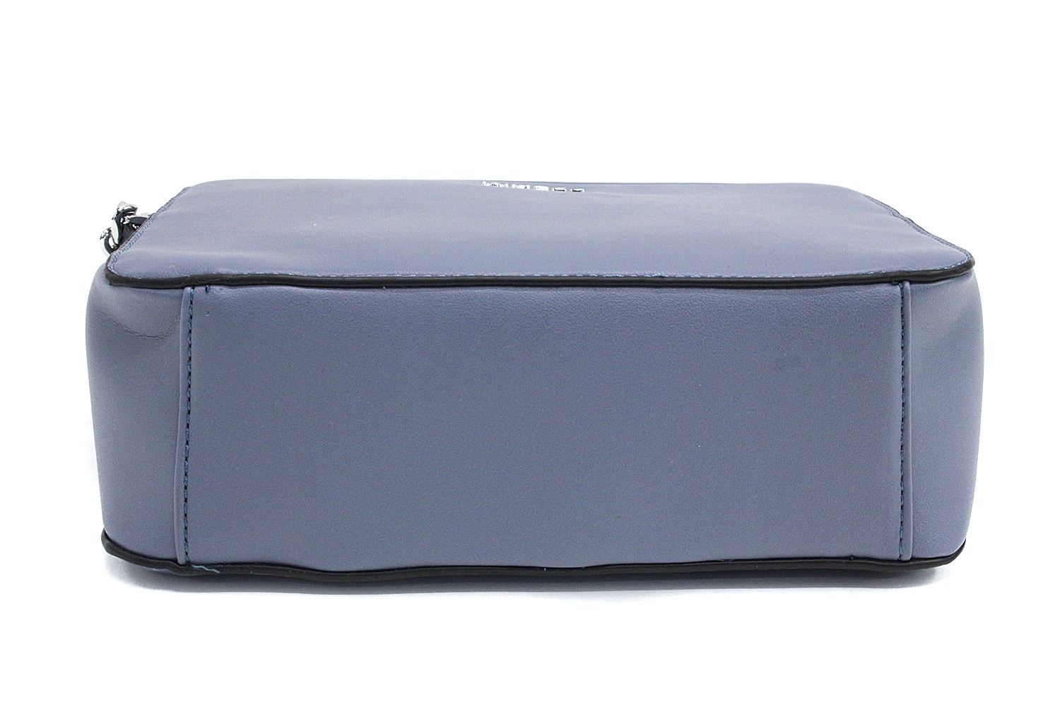 Modrá obdélníková zipová dámská crossbody kabelka Bretta