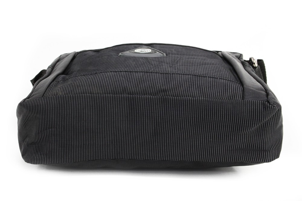 Černá menší pánská crossbody taška Gershon