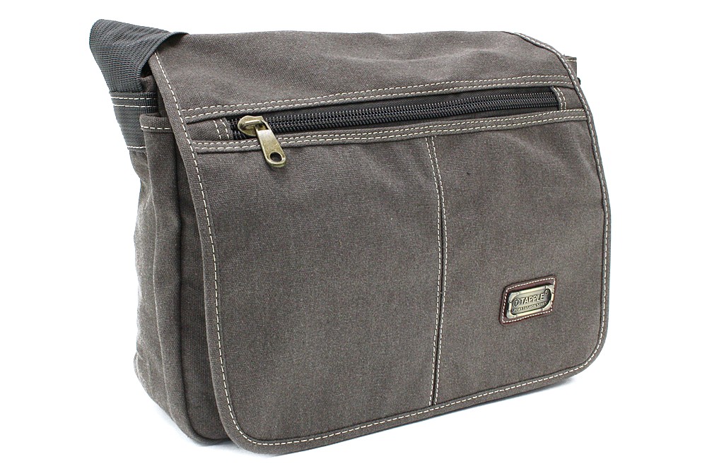 Šedá pánská látková crossbody taška Colbert