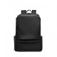 Černý praktický voděodolný batoh s USB portem Isai
