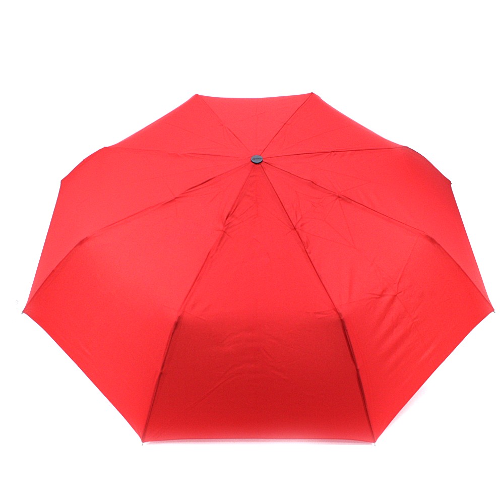 Červený plně automatický skládací dámský deštník Kenna