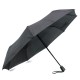 Šedočerný plně automatický skládací pánský deštník Arlen