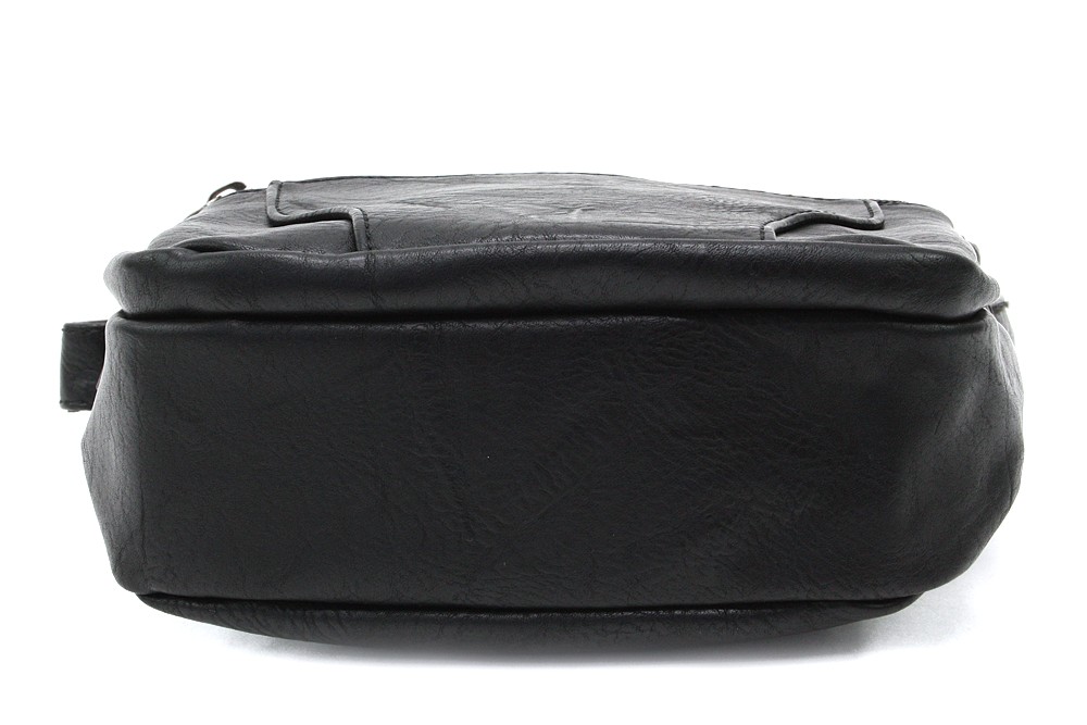 Černá pánská praktická crossbody taška Tyrell