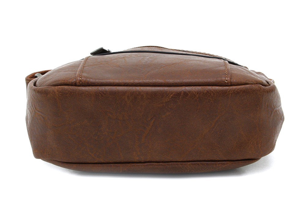 Hnědá pánská praktická crossbody taška Callen