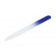 Modrý skleněný pilník na nehty Braylee