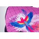 Klopnová voděodolná školní aktovka pro holky s motivem papouška Sloane
