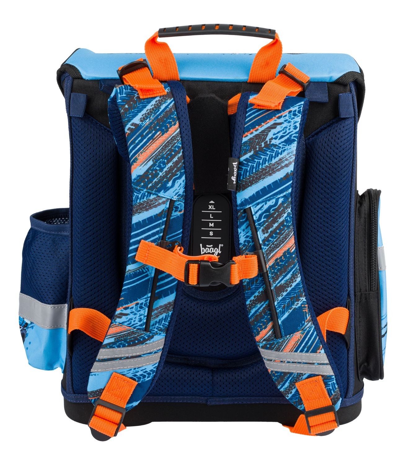 Klopnová voděodolná školní aktovka pro kluky s motivem auta Dante