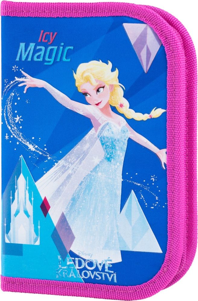 Zipový školní penál pro holky s motivem Frozen