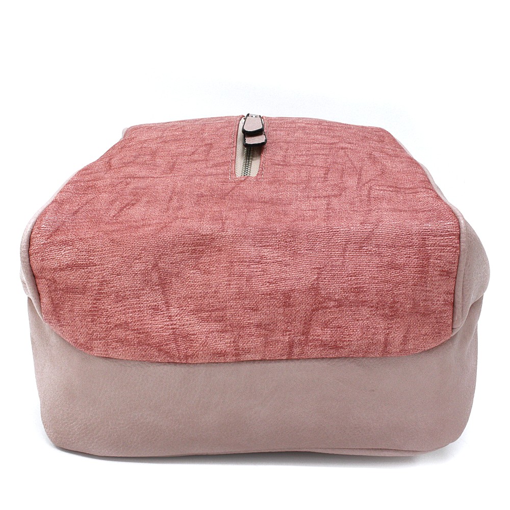 Růžový městský dámský batoh Vedetta