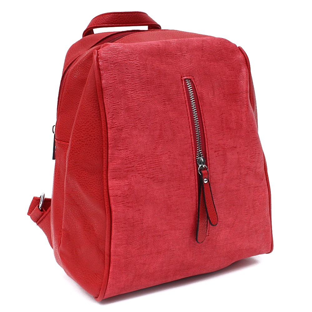 Červený městský dámský batoh Vedetta