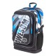 Černomodrý voděodolný zipový školní batoh pro kluky Awesome