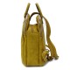 Žlutý moderní zipový dámský batoh Mabella