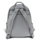 Světle šedý praktický dámský batoh Alycia