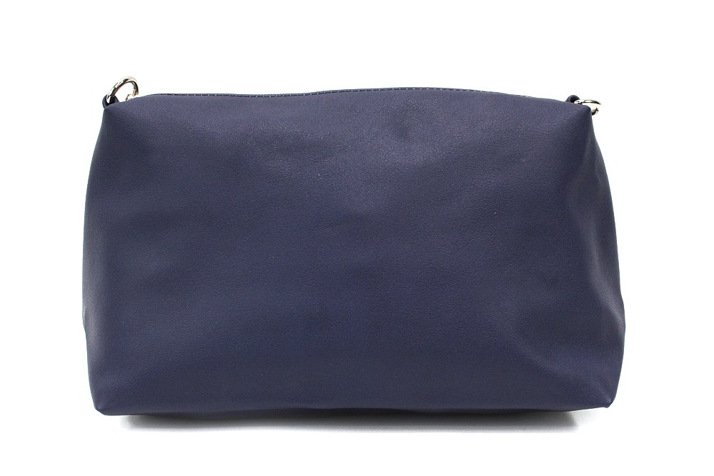 Tmavě modrý dámský elegantní kabelkový set 2v1 Berthe