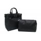 Černý dámský elegantní kabelkový set 2v1 Berthe