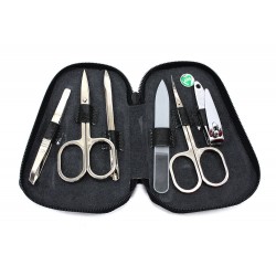 Černá lesklá dámská manikúra Gussie