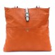 Oranžová elegantní velká dámská kabelka Moreen