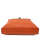 Oranžová elegantní velká dámská kabelka Moreen