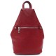 Červený moderní dámský batoh Lorayne