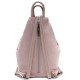 Světle růžový moderní dámský batoh Devnet