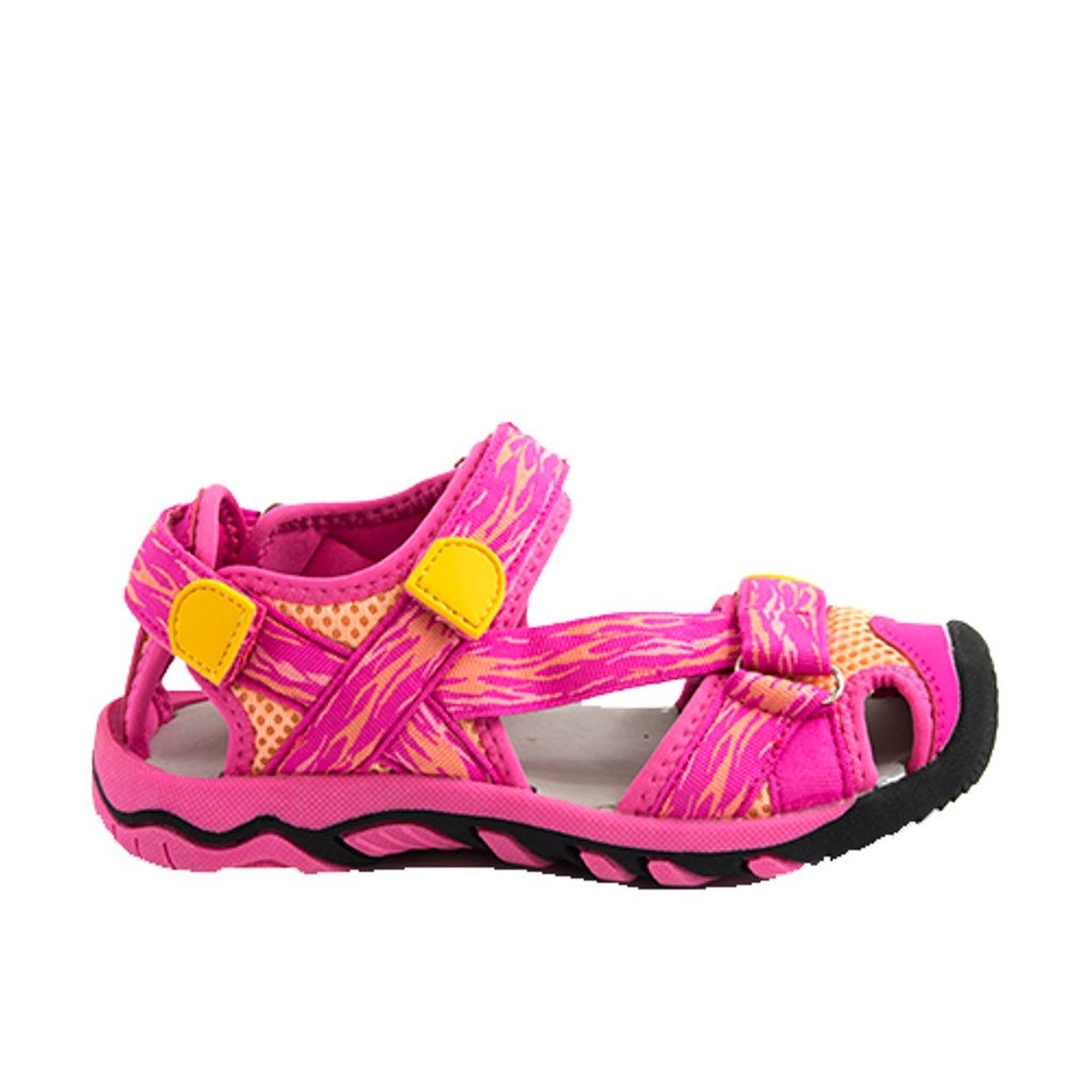 Růžové dívčí sportovní sandály Domenico, Velikost 33