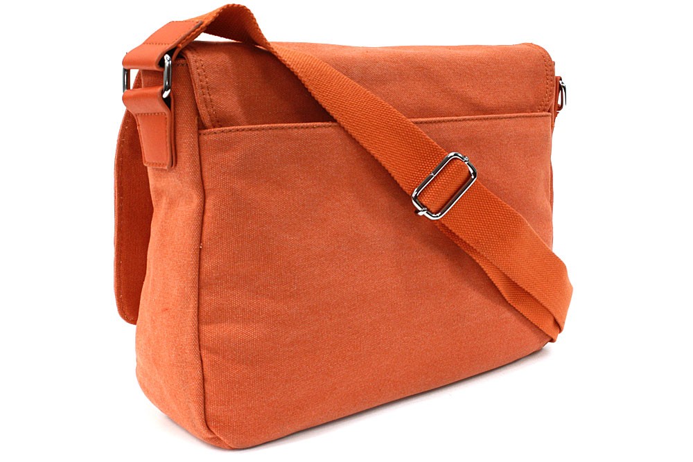 Oranžová látková crossbody taška s hvězdou Jeremiah