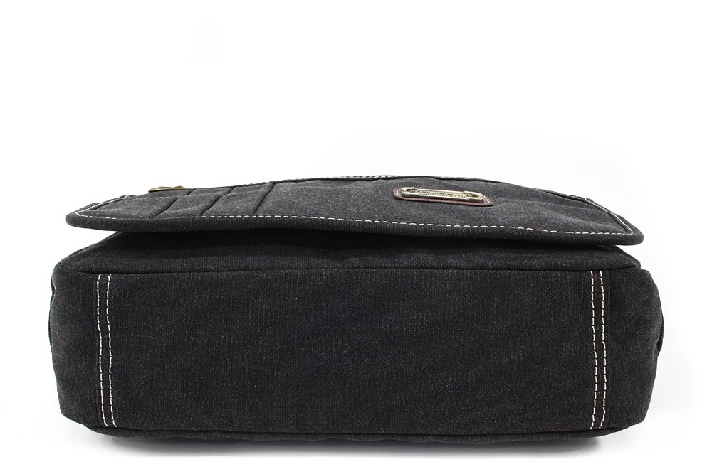 Černá pánská látková crossbody taška Jionni
