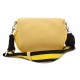 Žlutá dámská zipová kabelka - ledvinka Libby