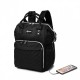 Černá velká praktická dětská taška / batoh Xander