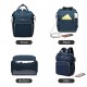 Modrá velká praktická dětská taška / batoh Xander