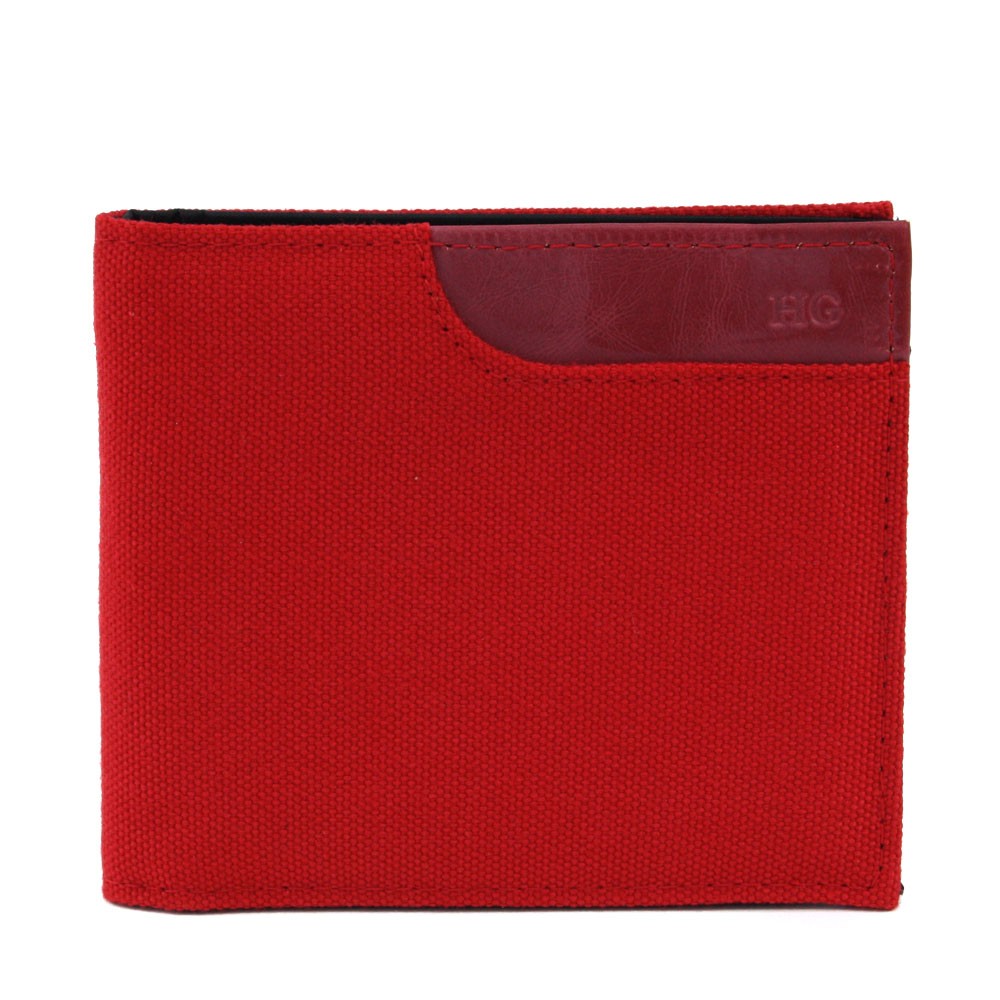 Červená textilní peněženka Quentrell