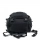 Černý prostorný outdoorový batoh/krosna Bentlee