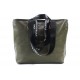 Tmavě zelená prostorná dámská zipová taška Joia