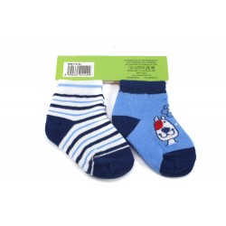 Chlapecké kojenecké barevné ponožky 6 - 12 měsíců Henry - 2 páry
