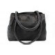 Černá elegantní dámská zipová kabelka přes rameno Albaric