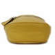 Žlutá dámská zipová kabelka/ledvinka Baturra