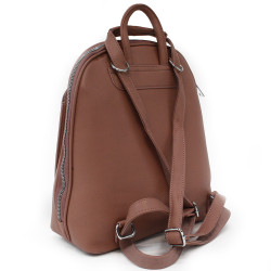 Růžový praktický dámský batoh Gillespie