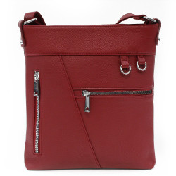 Červená dámská crossbody kabelka Crediel